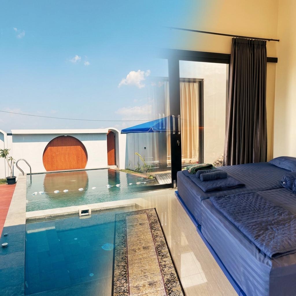 Lora House — Homestay dengan Kolam Renang Pribadi dan Kamar Nyaman di Sukoharjo